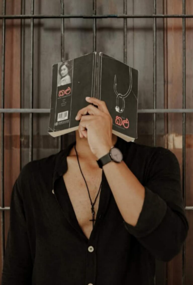 A Photoshoot for "Kalu" book by Tharaka Wasalamudaliarachchi