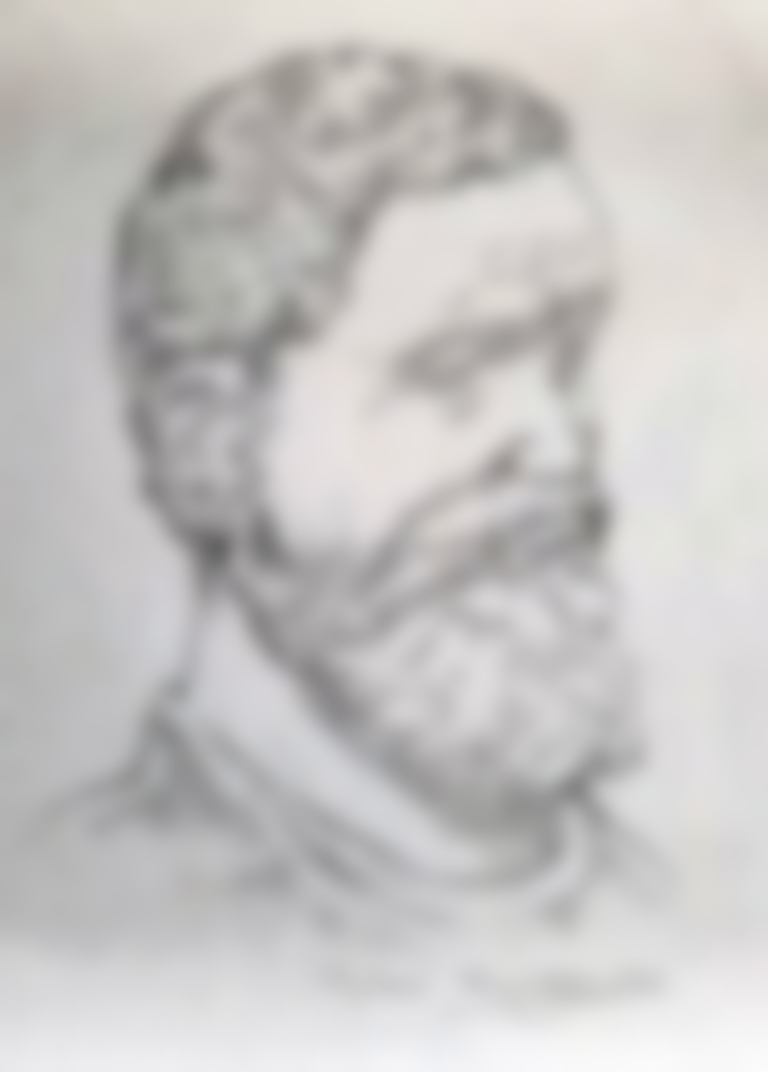 Career A Drawing of Socrates by Tharaka Wasalamudaliarachchi